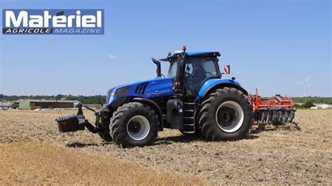 Vidéo : prise en main du New Holland T8 Genesis, le。